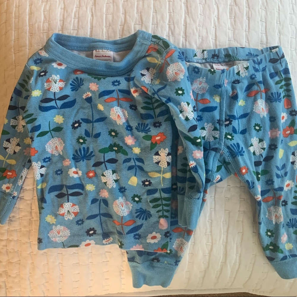 Hanna Andersson floral Pjs